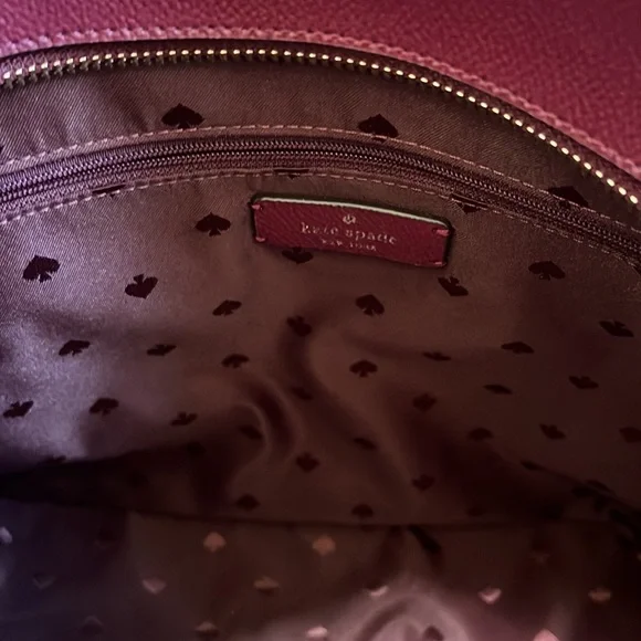 Kate Spade Lori Blackberry Large Textured Tote - Picture 8 of 9